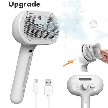 PettaLab™ Steam Grooming Brush